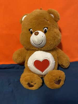 #ad 2014 TENDER HEART CARE BEARS 14quot; TEDDY BEAR Just Play LLC. $14.26