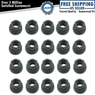 #ad #ad Dorman Flanged Flat Face Wheel Lug Nut Steel Kit for ford Lincoln Brand $50.67