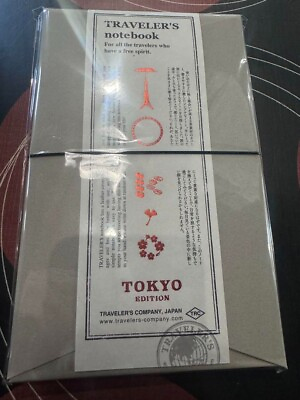 #ad TRAVELER#x27;S Company Notebook Tokyo Edition Black 2024 $115.00