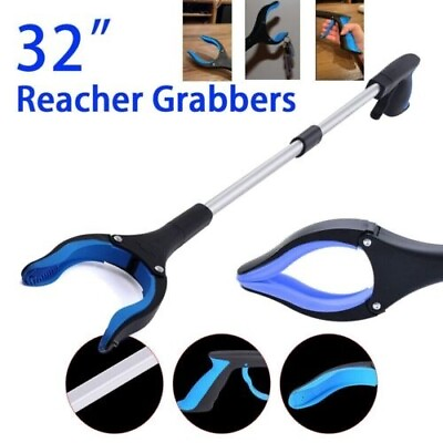 #ad Heavy Duty Grabber Tool Industrial Pick Up Stick Hand Grip Reach Trash Reacher $8.95