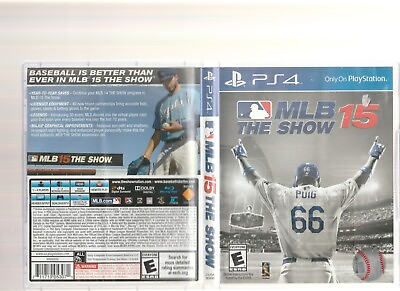 #ad MLB 15: The Show Sony PlayStation 4 2015 $6.40