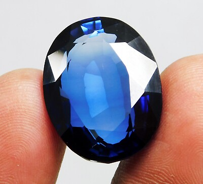 #ad Natural 43.10 Ct Ceylon Blue Sapphire Oval Cut Loose Gemstone $76.79