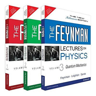 #ad The Feynman Lectures on Physics 3 Volume Books Set Vol. I II amp; III NEW Paperbck $60.90