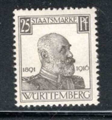#ad GERMANY GERMAN WURTTEMBERG WUERTTEMBERG STAMPS MINT HINGED LOT 864F $2.25