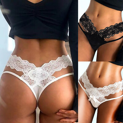 #ad Womens Sexy Lace French Knickers Briefs G String Panties Nightwear Underwear US $13.89