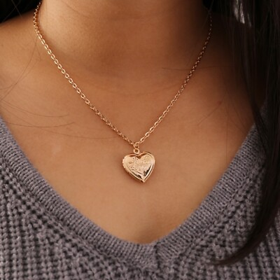 #ad Valentine Heart Locket￼ Necklace New￼ $18.00