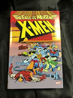 #ad X Men: Fall of the Mutants Omnibus Marvel 2021 $60.00