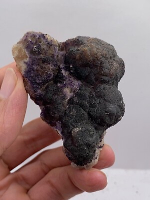 #ad One time fine Purple Fluorite after Orange Fluorite with Calcite specimen. $50.00