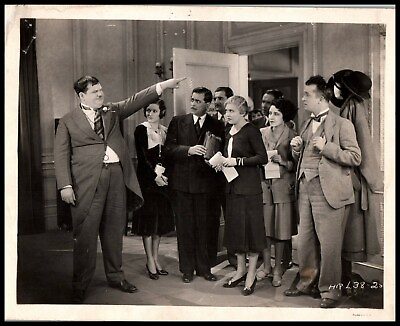 #ad Oliver Hardy Stan Laurel Thelma Todd in Chickens Come Home 1931 Photo 521 $119.99