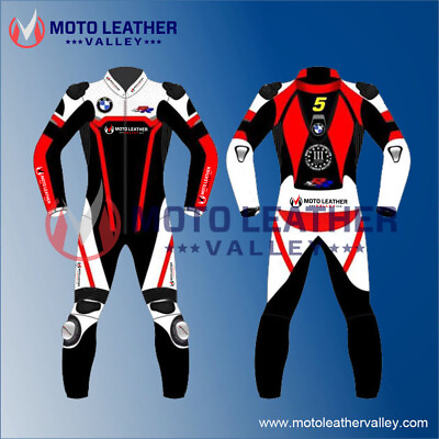 #ad Moto Leather Valley Suzuki motorbike leather racing suit 100% Cowhide $270.00