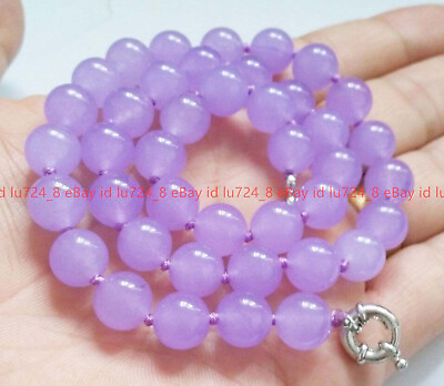 #ad Natural 8mm 10mm Alexandrite Gemstone Round Beads Jewelry Necklace 14 100quot; $9.50