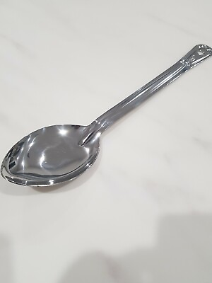 #ad Vogue Plain Serving Spoon 13In 330mm Stainless Kitchen Food Utensil *S1B13i7* AU $14.95