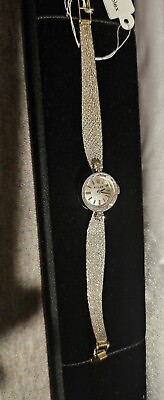 #ad Vintage Ladies Rolex Cocktail Watch 14k White Gold $1780.00