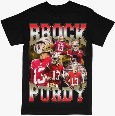#ad Brock Purdy San Francisco Football Player T Shirt Sport Gift Unisex Fan $25.99