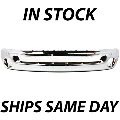#ad NEW Chrome Front Bumper Face Bar for 2002 2009 Dodge RAM Pickup 1500 2500 3500 $259.60