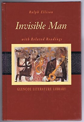 #ad INVISIBLE MAN WITH RELATED READINGS THE GLENCOE By Ralph Ellison Hardcover $22.95