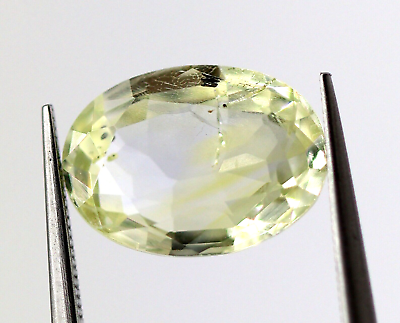 #ad VS Clean Lustrous Natural Yellow Sapphire Unheated 9x6 mm Loose Gemstone 2.17 Ct $133.11