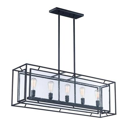 #ad Maxim Lighting Pendant Light 9.75quot; Down Rod Hardwired Clear Glass Shade Type $832.80