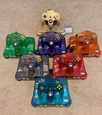#ad Complete N64 Funtastic collection Gold signed by Charles Martinet PSA VERIFIED $5000.00