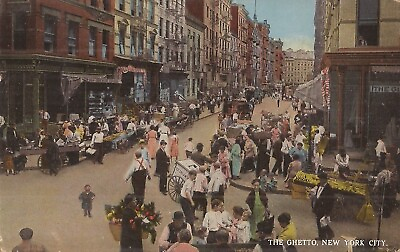#ad NEW YORK CITY Lower East Side quot;The Ghettoquot; 1922 $12.50