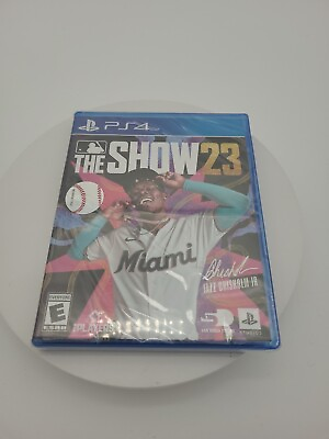 #ad MLB The Show 23 Sony PlayStation 4 Baseball Multiplayer Online Jazz Chisholm $18.75