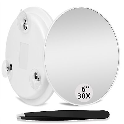 #ad 30X Magnifying Mirror Round 30X High Magnification Mirror Large Magnifying ... $24.03