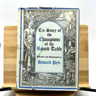 #ad The Story of the Champions of the Round Table By Howard Pyle 1933 Hardcover Book $31.99
