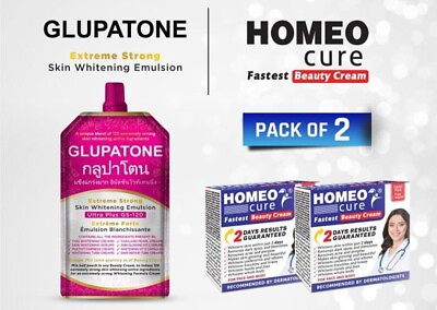 #ad 2 Homeocure amp; GLUPATONE Extreme Strong Emulsion 50ml $34.99