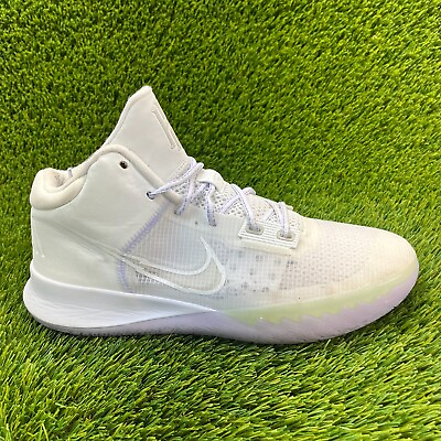 #ad Nike Kyrie Flytrap 4 Mens Size 11.5 White Athletic Shoes Sneakers CT1972 101 $69.99