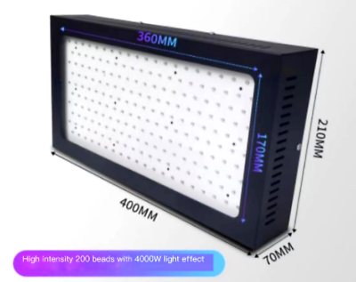 #ad 405nm high intensity 200 bead 4000W light effect LED air cooled UV curing lamp $439.99