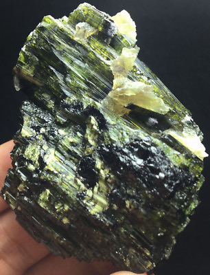 #ad 96g Clear Tourmaline — GREEN Tourmaline Crystal Rough Stone Rock Specimen G77 $39.90