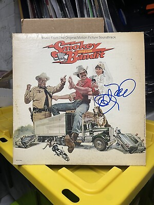 #ad Sally Field quot;Smokey and the Banditquot; AUTOGRAPH Signed Soundtrack Vinyl Beckett $249.99