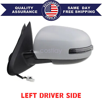#ad Fits Mitsubishi Outlander 2014 2019 Heated Power W Signal Left Side Door Mirror $85.59