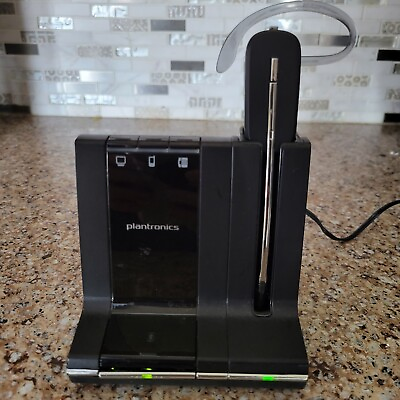 #ad Plantronics W02 Wireless Headset Working Charging Cradle Power Supply AC Adapter $29.99