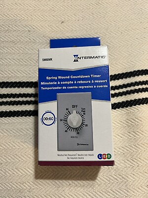 #ad Intermatic 20 Amp 60 Minute Indoor In Wall Spring Wound Timer $18.00
