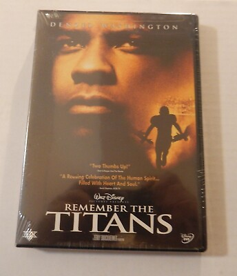 #ad Remember the Titans DVD Brand New Sealed Denzel Washington Will Patton. $8.29