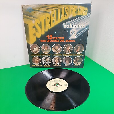 #ad Estrellas De Oro Volumen 2 Varios LP Vinyl Telediscos $14.00