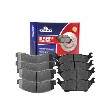 #ad Fit For FORD F 150 2012 2013 2014 2015 2016 2017Front amp; Rear Ceramic Brake Pads $49.93