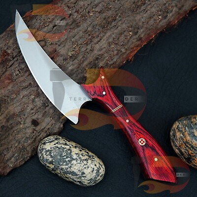 #ad Unique Handmade High Quality Stainless steel Collectible Alloy Rosewood knife $21.11