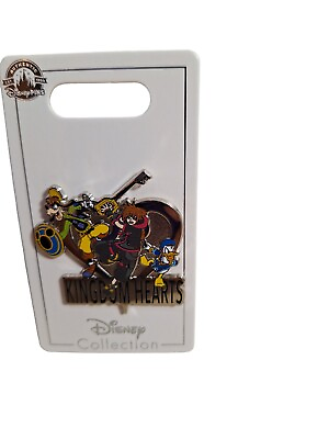 #ad Disney Parks KINGDOM HEARTS Sora Donald amp; Goofy Collectible Trading Pin NEW $15.95