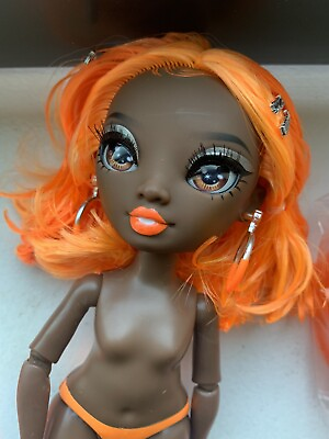 #ad Rainbow High Doll Lot African American Orange Hair Michelle St. Charles OOAK HTF $19.00