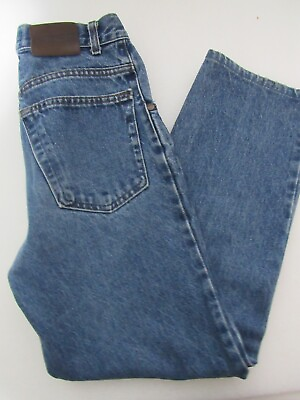 #ad Womens BOSS MID RISE SLIM Straight Blue Jeans W26 L28 US $12.99
