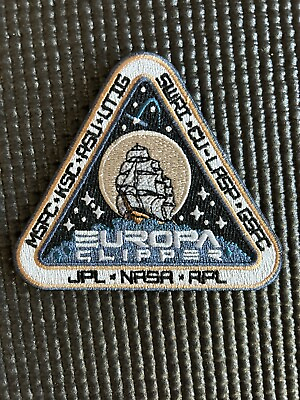 #ad JPL NASA EUROPA CLIPPER MISSION PATCH 3.5quot; Diameter $9.00