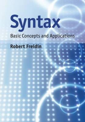 #ad Syntax: Basic Concepts and Applications Paperback VERY GOOD $10.91