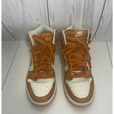 #ad Nike Dunk High Retro orange Monarch Sailcloth Mens Sneaker Shoes Size 8 $59.00
