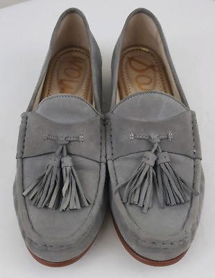 #ad SAM EDELMAN THERESE Womens Gray Tassel Career Slip On Shoes Size 7 M C $45.00