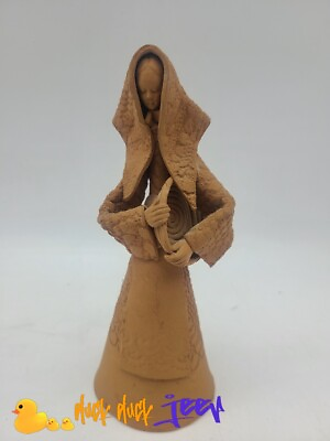 #ad P SERRA OLBIA ITALY TERRACOTTA Figurine FIgure Hand Made $59.99
