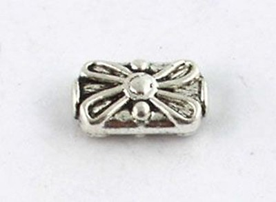 #ad 20 PCS Tibetan silver flower spacer beads T8349 $5.08