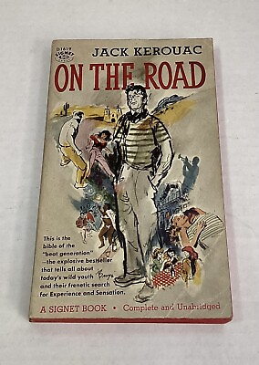 #ad VINTAGE On the Road by Jack Kerouac First Printing 1958 Signet Paperback Book $99.99
