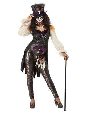 #ad Smiffys Deluxe Voodoo Witch Doctor Costume Black Size M $48.45